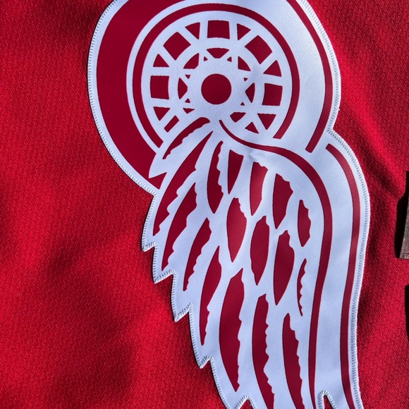 Large Mitchell & Ness Men's Detroit Red Wings Chris Chelios #24 NHL Jersey - Picture 8 of 15